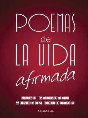 cover image of Poemas de la vida afirmada